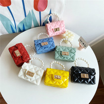 Small bag 2021 new Korean version of girls tide net red children cute small fragrance shoulder messenger bag change