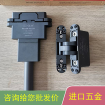 Italian imported AGB self-closing dark hinge 3D adjustment hydraulic hinge buffer automatic closing invisible hinge