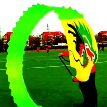 Square Dance Dragon Fitness Solo Dance Dragon Rope Thrower Dragon Sports Ribbon Dragon Children Juggling Dragon Colorful Silk Dragon Dragon Fly