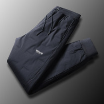 Tide brand down pants mens 2021 Winter new trend wear cold white duck down warm and thick leg pants