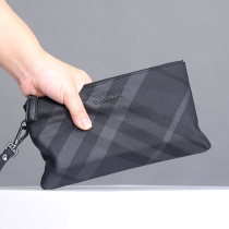 2021 new mens plaid bracelet with new sails buns bag mens handbag Boomers Casual Fashion Envelopes Bag Hands Grab Bag