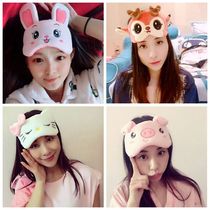 Eye mask sleep Hood boys and children cartoon cute hot compress eye mask women relieve eye fatigue summer ice compress