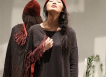 Exception 13 Years Memory Collection Fall Nostalgic Wandering Knit Cotton Dress