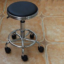 Beauty stool Big worker chair Master chair Barber chair Nail pulley stool Workshop work stool lifting small round stool