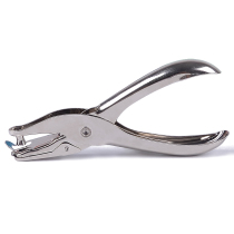Single hole puncher Hand-held single hole puncher Round puncher Labor-saving stationery puncher