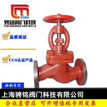 Marine flange cast iron cut-back straight-through type seawater regulating GB T590591-1993A type check valve