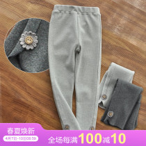 Girl Beats Bottom Pants Spring Autumn Outwear Pants 2022 Spring Dress New Childrens Spring Style Pants Women Great Children Spring Childrens Clothing