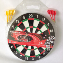 Crazy God 17 inch 12 inch 15 professional target thickened double-sided flocking set to send dart stick dart board