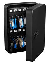 All-steel combination lock key box household wall hanging key Cabinet 4s car key storage management box intermediary