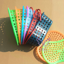Special price 7-8 kilograms of plastic hand water fruit basket poplar plum basket strawberry basket sand sugar orange basket picking basket covered