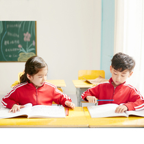 Kindergarten garden clothes spring and autumn clothes childrens red sports suits school uniforms primary school uniforms custom three-piece sets