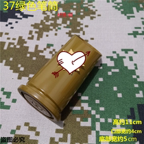 Shell crafts 37 steel green pen holder ornaments creative personality cannon shell collection home accessories souvenir gifts