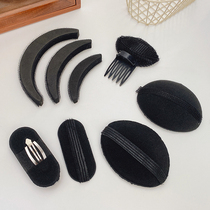 Hair root fluffy clip female Korean Net red head breathable hair increased artifact invisible unscented sponge pad hair hairclip