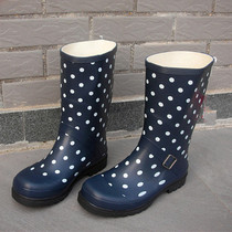 Rain boots womens rain boots fashion outer wear Japanese mid-tube rubber shoes net red water shoes waterproof non-slip summer lightweight galoshes
