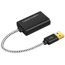 Adapter USB to 3 5MM one point two audio interface to microphone headset speaker interface audio cable external