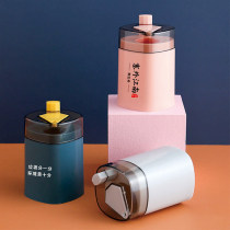 Creative Nordic automatic toothpick box advertising custom LOGO Press plastic toothbox home restaurant toothpick cans