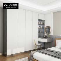(I'm happy) Morandi Light Luxury Whole House Wardrobe Home Bedroom Sliding Door Small House Modern Simple Overall