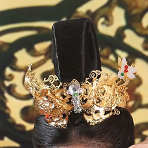 Ancient costume Chinese clothing wig hair bun Jiuer Little Dragon Girl wig hair bun fairy noble concubine hair bun COS flying bun