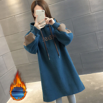 Pregnant women clothes autumn long autumn new 300kg large size pregnant women confinement clothing autumn winter pregnant women late