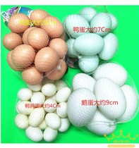 Chicken and duck goose quail childrens toys egg shell DIY teaching aids kindergarten creative simulation painting