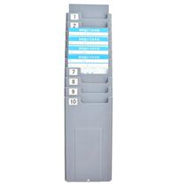 Aibo attendance rack punch card rack Attendance card rack 50 punch card paper rack attendance machine card rack material card rack
