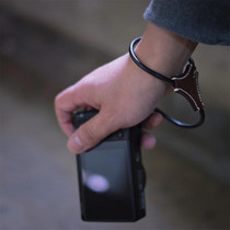  cam-in leather digital micro single string camera wrist strap Sony black card Ricoh gr3 camera mobile phone lanyard