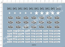 CAR MODEL BLACK ROCK SHOOTER BLACK ROCK SHOOTER SPECIAL WATER STICKER (63872)