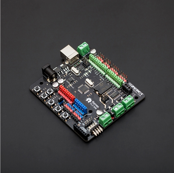 DFROBOT produces Romeos three-in-one Arduino compatible controller DFR0004
