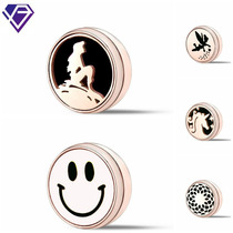Aromatherapy buckle for masks Hong Kong essential oil smell incense buckle mosquito repellent buckle can add Guo Jingjing same extension fragrance buckle magnet 12mm