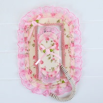 Lace fabric dust cover doorbell cover sticker building walkie-talkie phone cover visual dust cover cover
