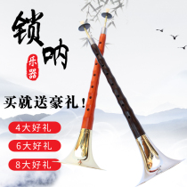 Boutique mahogany black sandalwood suona ABCDEFG tune national musical instruments beginner professional performance gift whistle