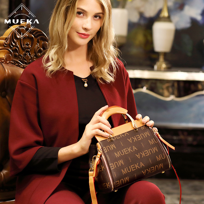 Mueka brand women's bag 2018 new fashion wild Messenger bag simple casual ladies shoulder bag big bag