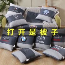Pillow quilt dual-purpose high-end car special custom car folding sleeping artifact car car
