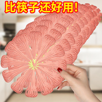 Kitchen noodle clip multifunctional egg beater manual Anti-scalding food clip mixing stick egg white cream whisk