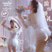 Luoying Bride wedding dress uniform sexy underwear pure desire uniform suit cos pajamas male bed passion female 5509