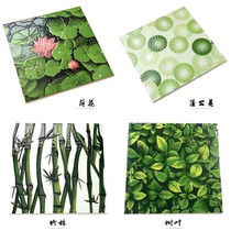 High - grade crystalline tile 300x300 toilet kitchen tile tile tile tree leaf bamboo forest tile tile tile floor tile