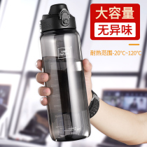 2000ML Super capacity Sports Cup mens portable fitness kettle with boiling water Net red womens large plastic water bottle