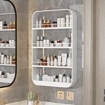Punch-free toilet rack wall hanging bathroom storage rack toilet above cosmetics bedroom toilet wash table