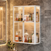 Free-to-punch bathroom containing cabinet toilet shelve Wall-mounted Toilet Above Cosmetic Storage Toilet Wash Table