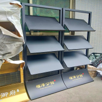 Black newspapers and periodicals shu bao jia real estate size chart zhe ye jia magazine rack black information rack sales display rack