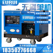 Japan TOYO TDL7500ETDL11000E diesel generator 6 9kw KVA single phase electric start silent