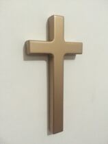  Christian gift overall cutting non-cracking cross wall hanging cross GOLD pendant 20CM