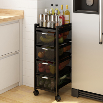 Kitchen shelf floor multi-layer multifunctional household vegetable and fruit basket storage clip rack supplies