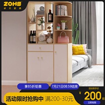 Entrance cabinet Shoe cabinet One living room partition cabinet Screen wine cabinet Modern simple foyer cabinet Home cabinet shelf