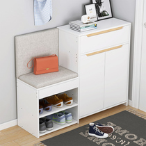 Shoe rack Simple door household indoor good-looking practical storage cabinet Multi-layer large capacity simple modern dustproof shoe cabinet
