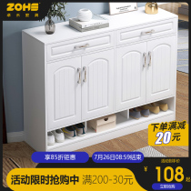 Shoe cabinet Household door Simple modern entrance cabinet Household door storage cabinet Large capacity door Balcony locker