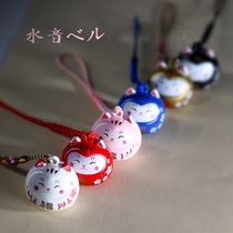 Mobile phone Royal Guard pendant hanging ornaments Zhaicai U disk pendant mobile phone pendant water Tone Bell lucky cat small pendant cute