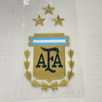 Argentina home 3 star chest team emblem TPU material