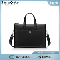 Samsonite New Show Limen Package Single Shoulder Inclined Satchel Bag 2021 New handbag briefcase NV4