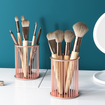 Nordic ins makeup brush storage barrel cosmetic brush tube cosmetics storage box desktop eyebrow pencil eyeliner lipstick